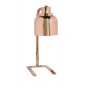 Heat Retaining Lamp with Pedestal Single Arm, copper